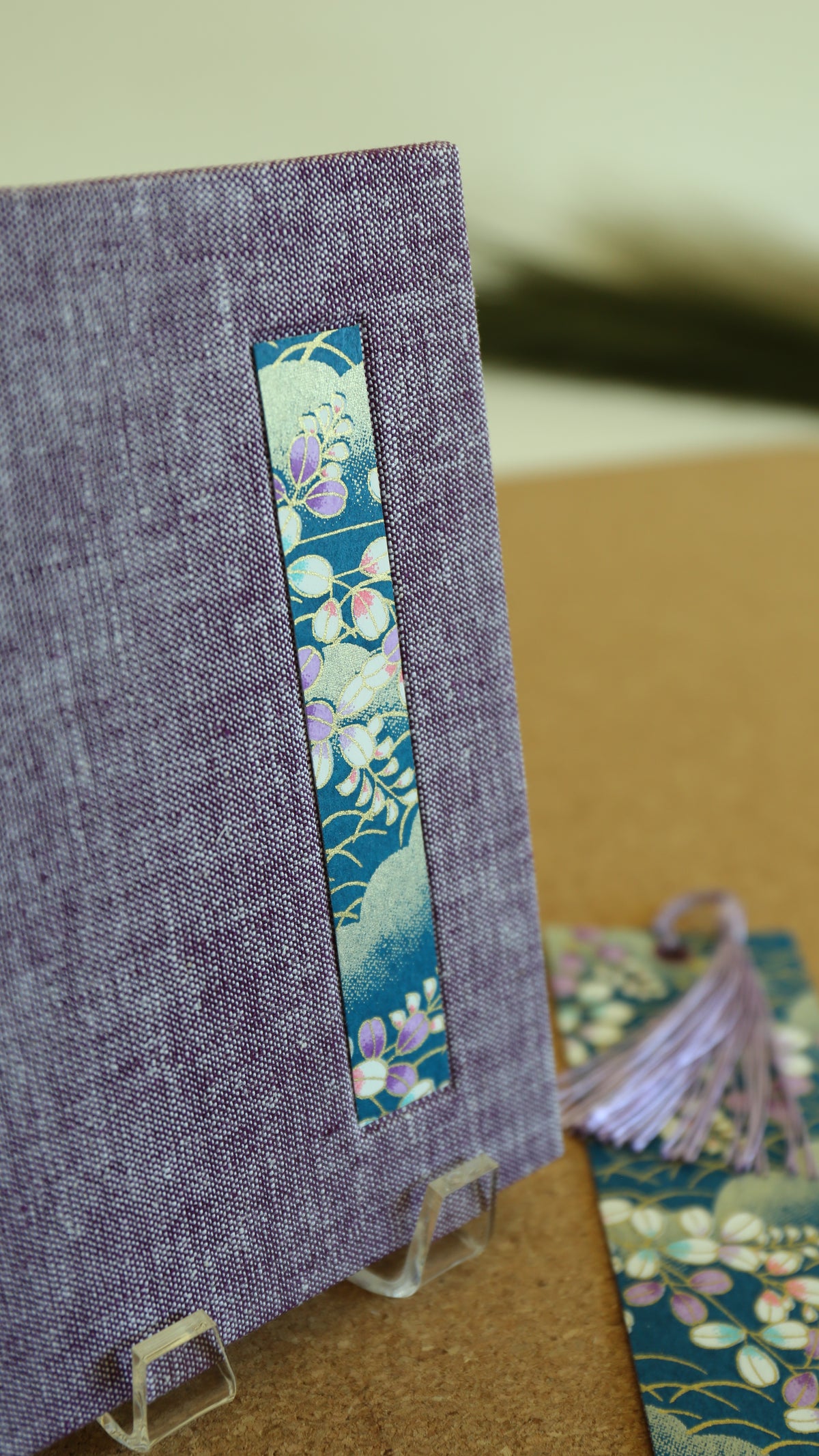 Handmade A6 Rounded-Spine Sketchbook (Lavender)