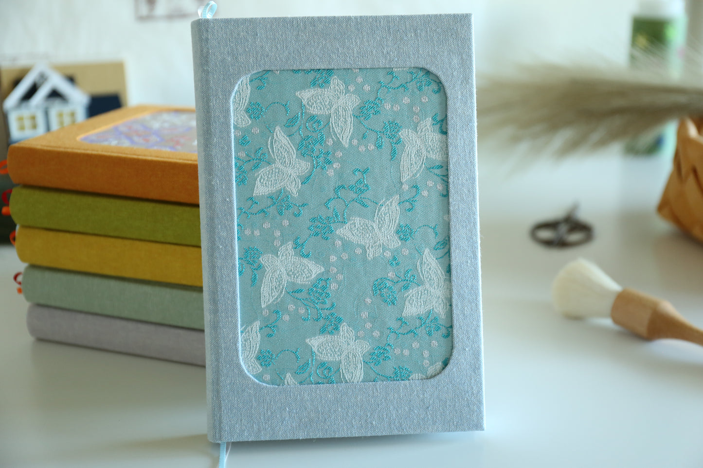 Rounded Spine Dot Grid Journal(Butterfly)