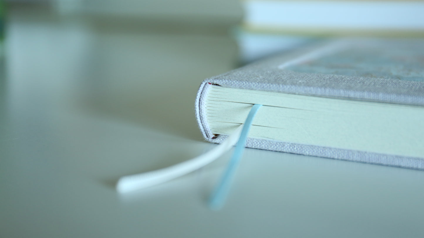 Rounded Spine Dot Grid Journal(Flower)