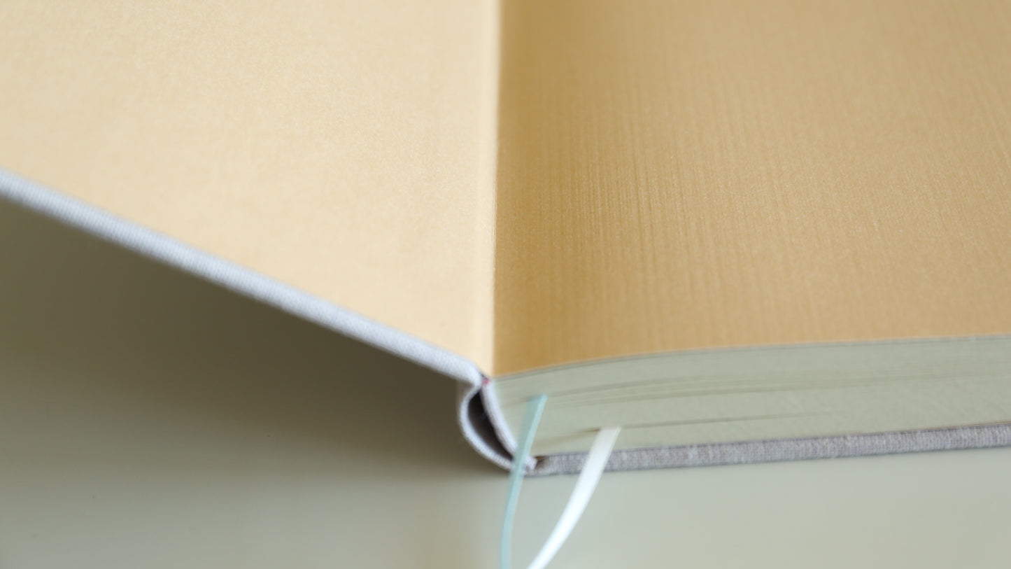 Rounded Spine Dot Grid Journal(Flower)