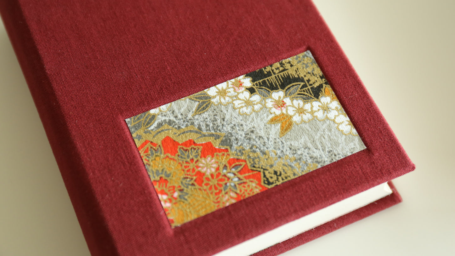 Red Rounded Spine Journal