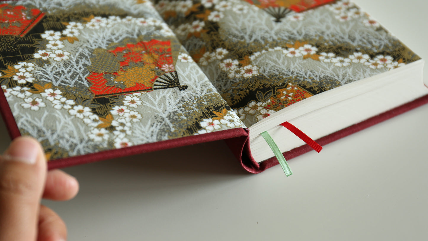 Red Rounded Spine Journal