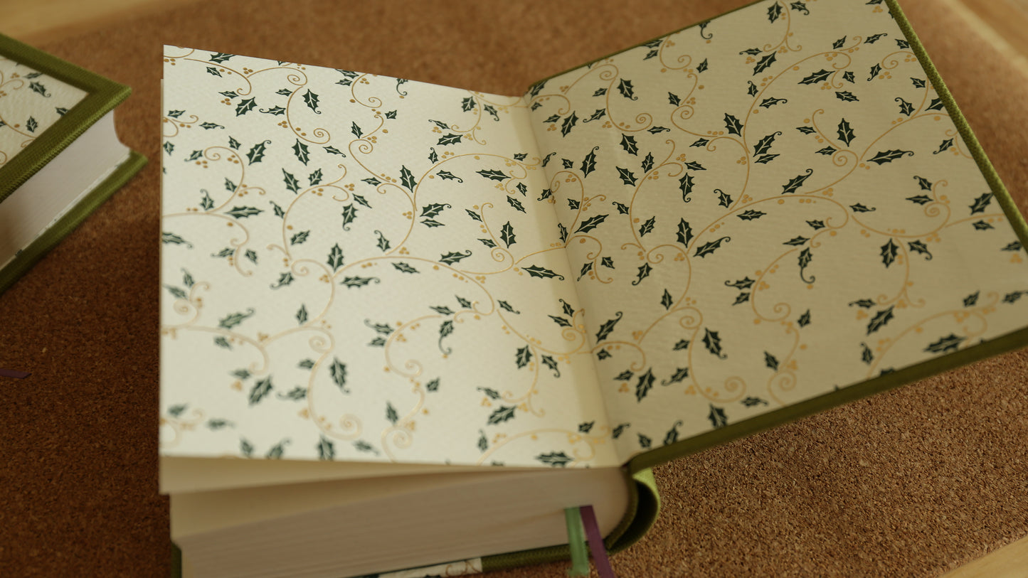 Green Series Round-Spine Journal (window)