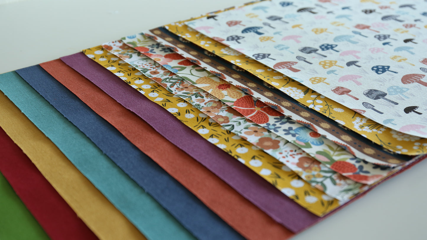 Bookbinding Cloth (Flower T2)