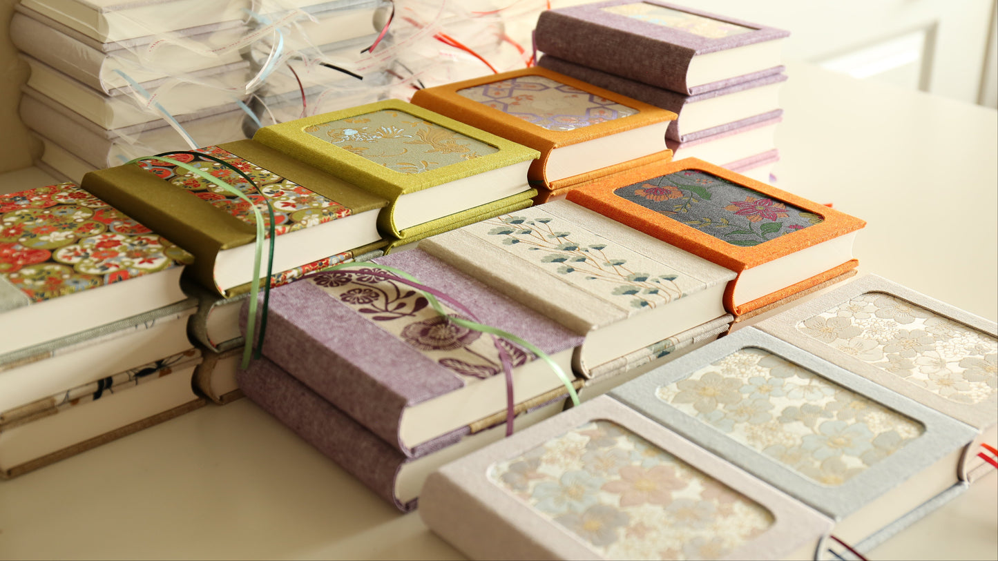 Rounded Spine A6 Journal (Pink Flower)