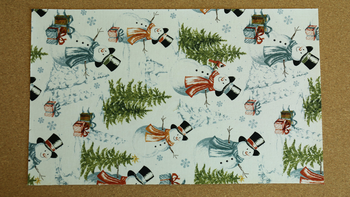 Bookbinding Cloth (SNOWMAN)