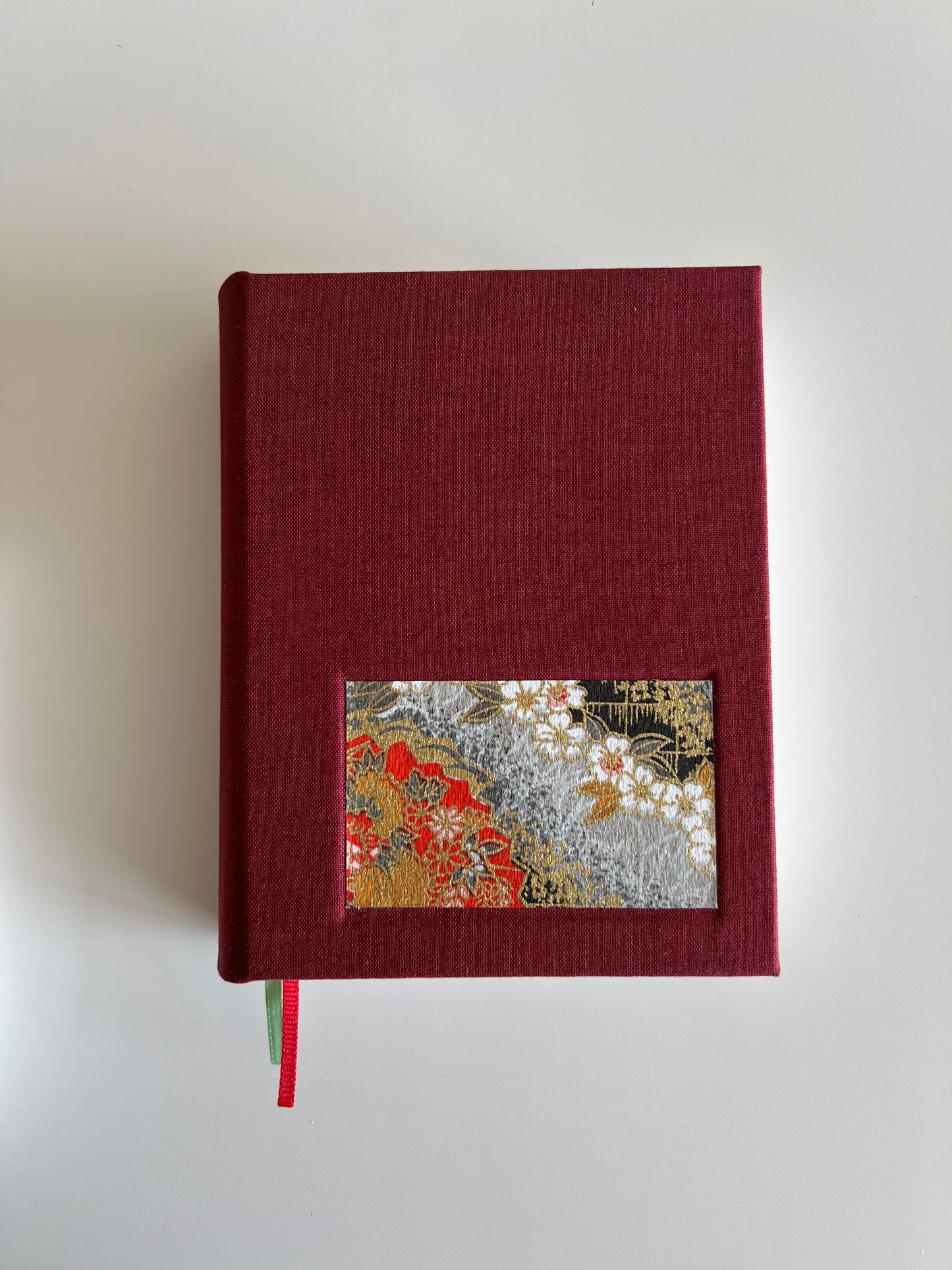 Red Rounded Spine Journal