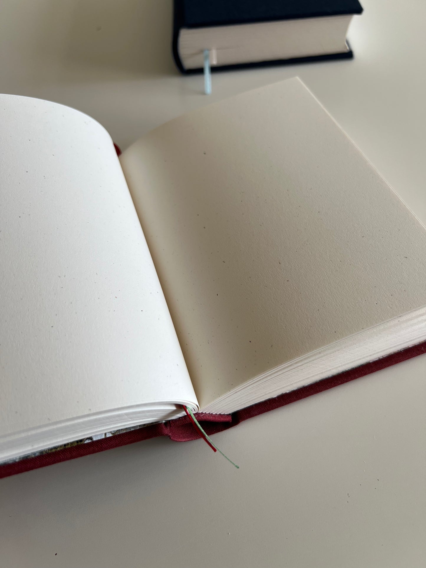 Red Rounded Spine Journal