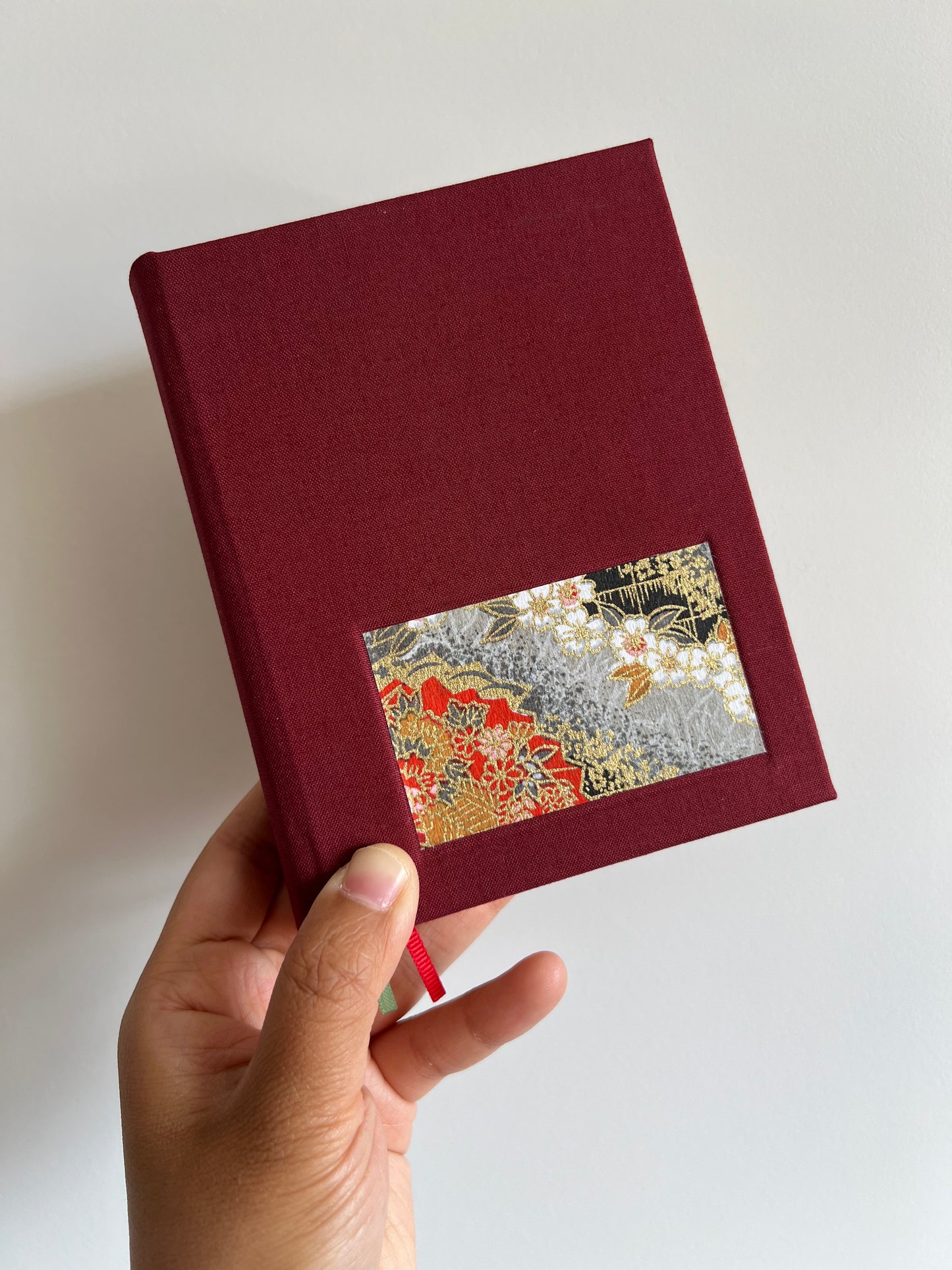 Red Rounded Spine Journal