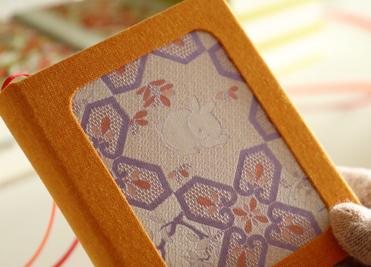 Rounded Spine A6 Journal (Jade Rabbit)