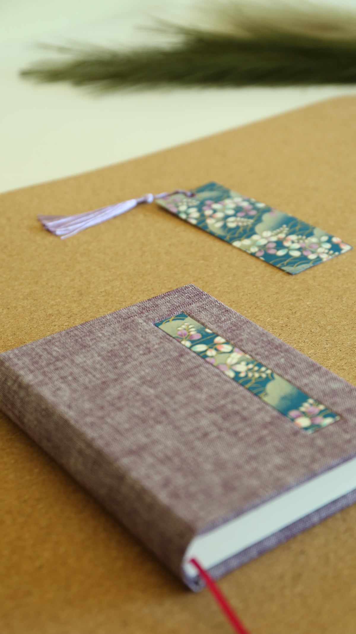 Handmade A6 Rounded-Spine Sketchbook (Lavender)