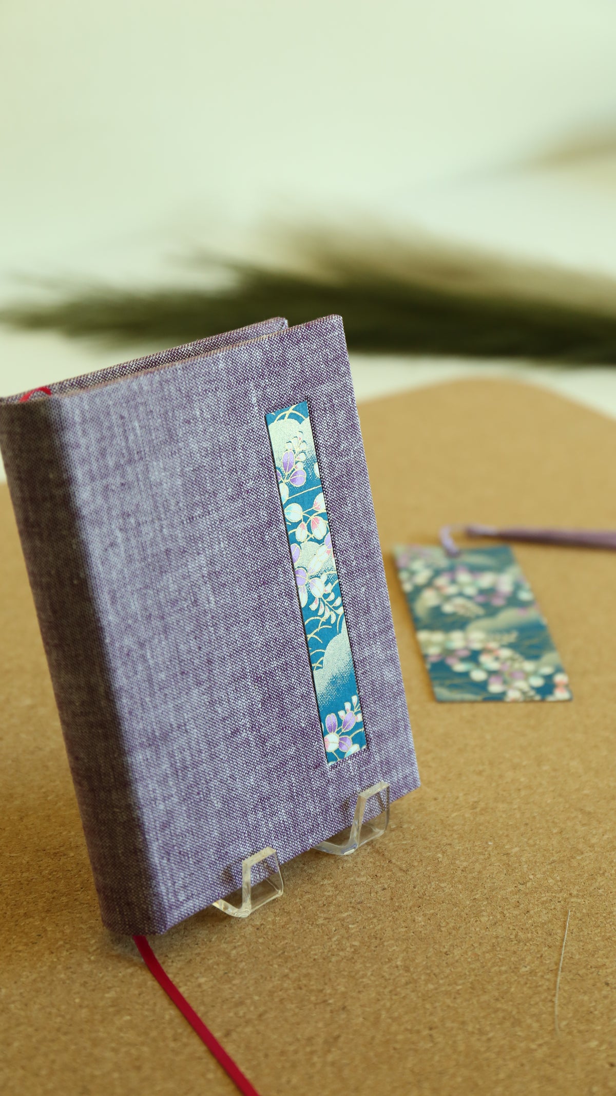 Handmade A6 Rounded-Spine Sketchbook (Lavender)