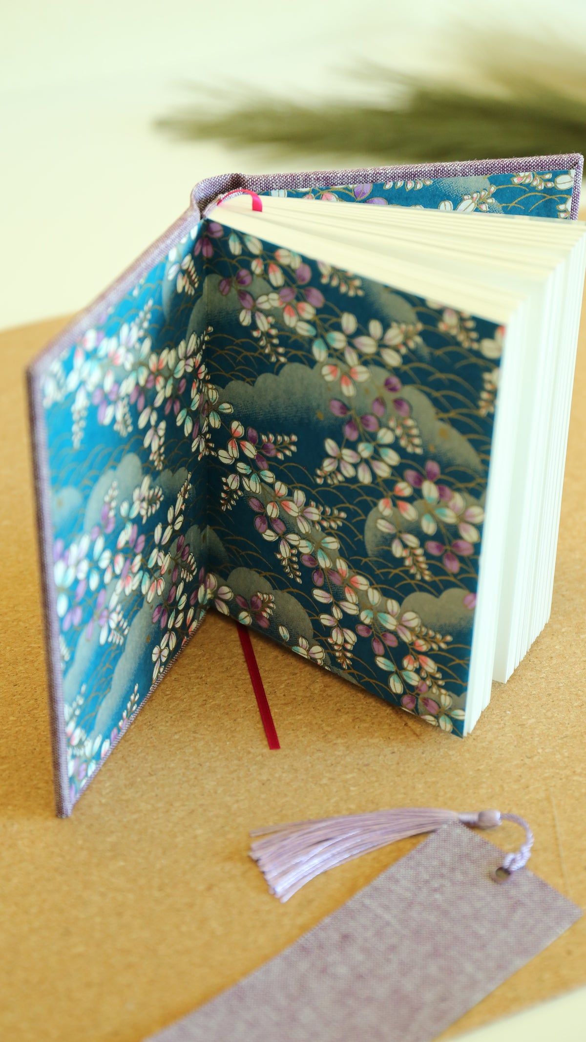 Handmade A6 Rounded-Spine Sketchbook (Lavender)