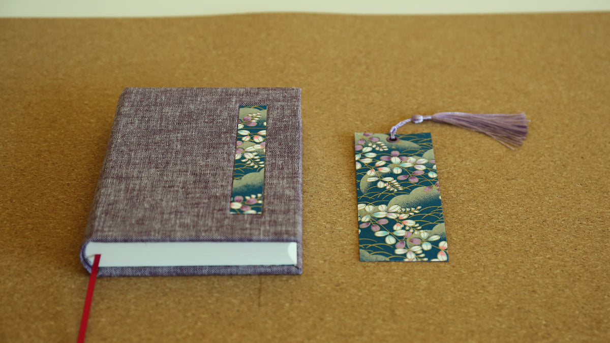 Handmade A6 Rounded-Spine Sketchbook (Lavender)