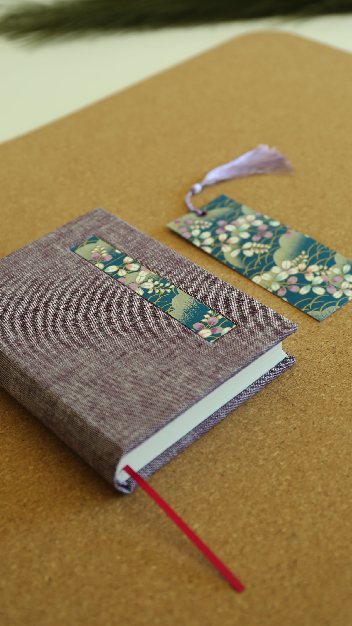 Handmade A6 Rounded-Spine Sketchbook (Lavender)