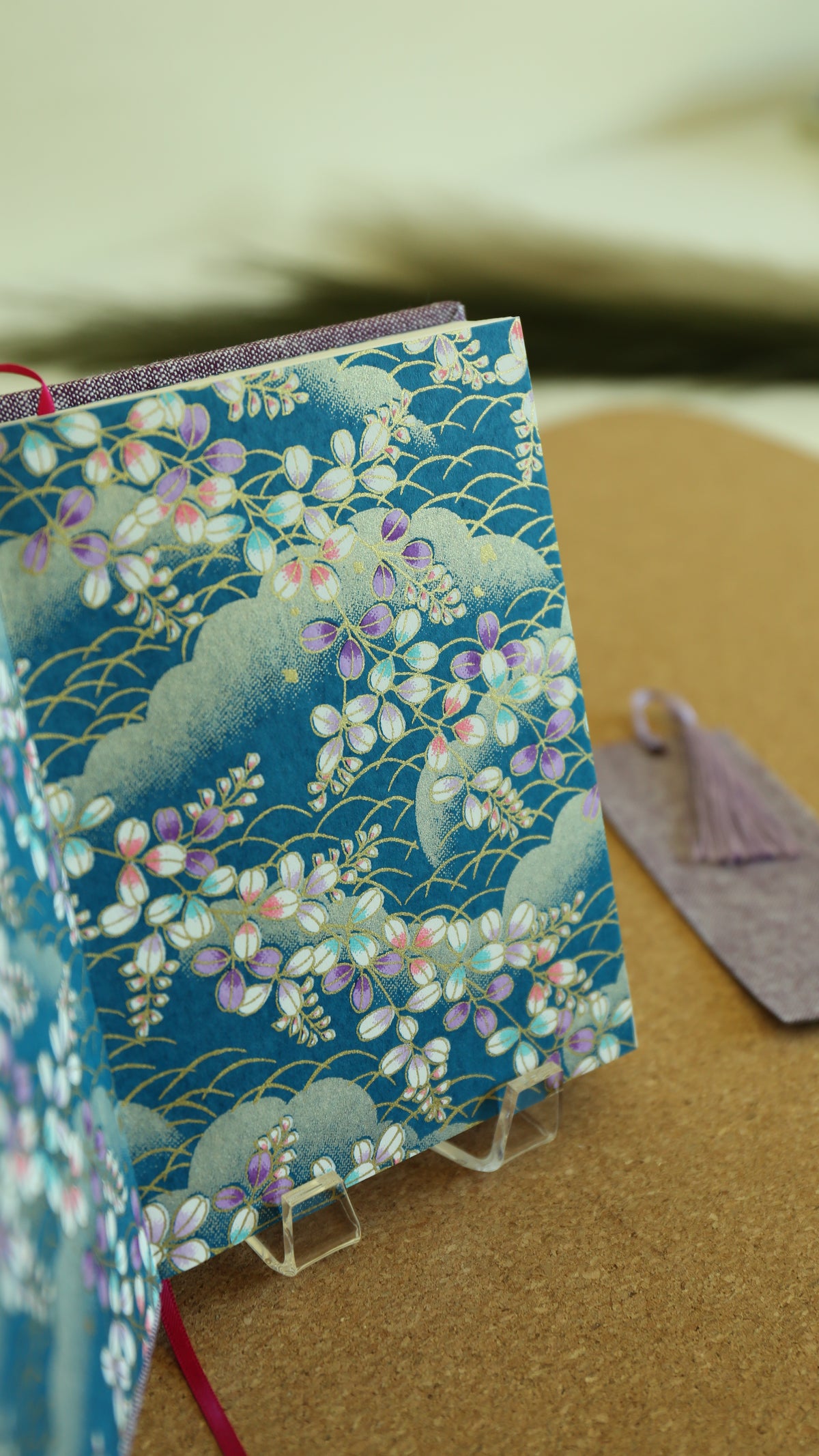 Handmade A6 Rounded-Spine Sketchbook (Lavender)