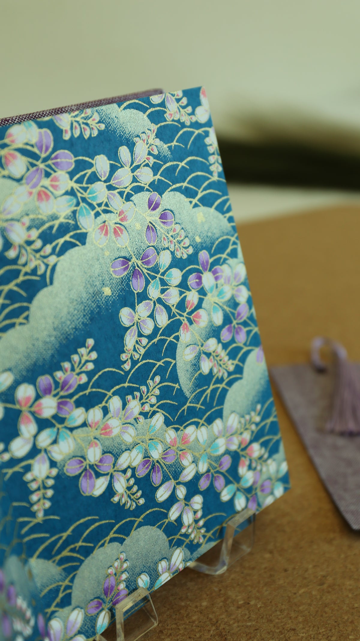 Handmade A6 Rounded-Spine Sketchbook (Lavender)