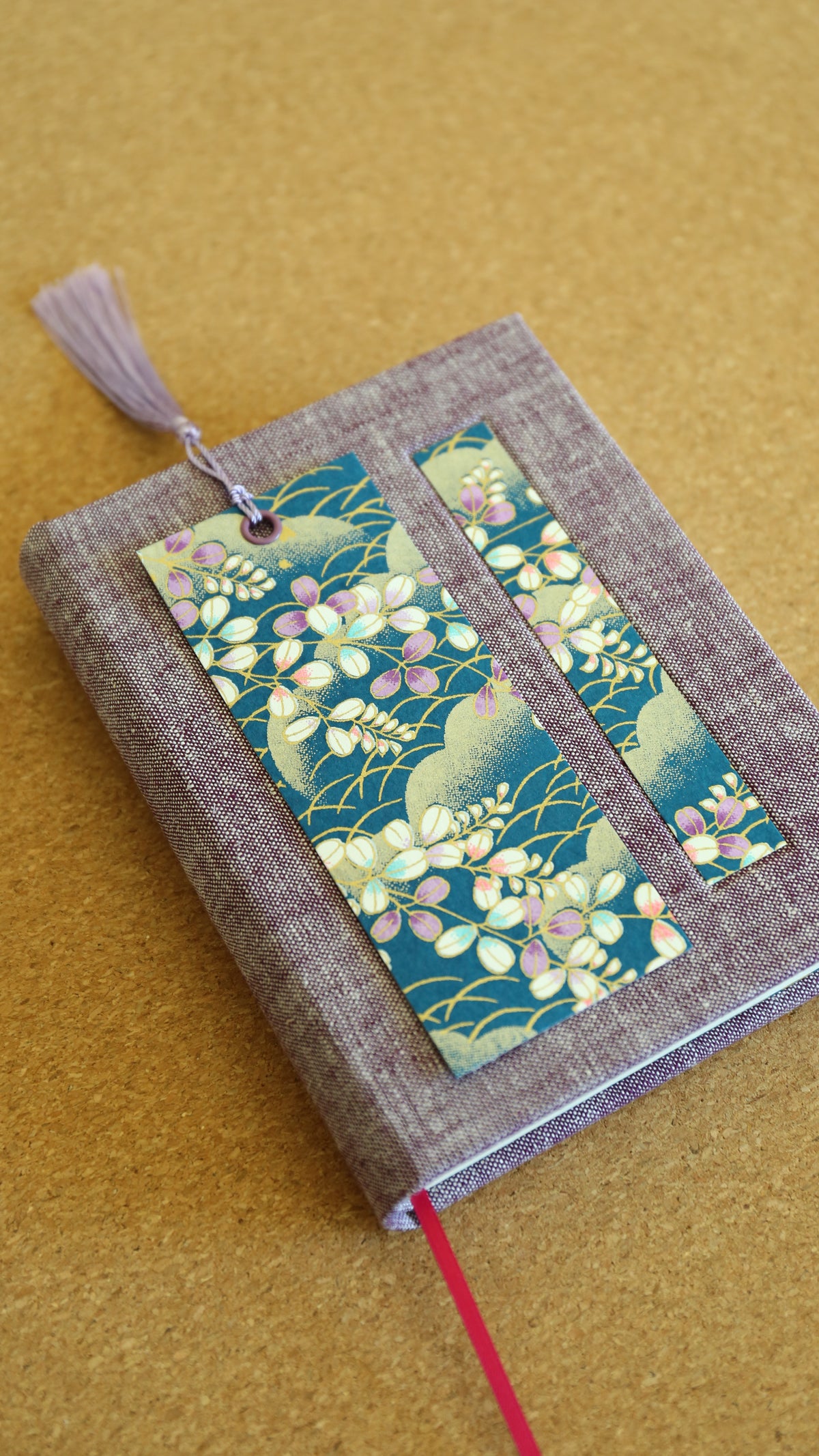 Handmade A6 Rounded-Spine Sketchbook (Lavender)