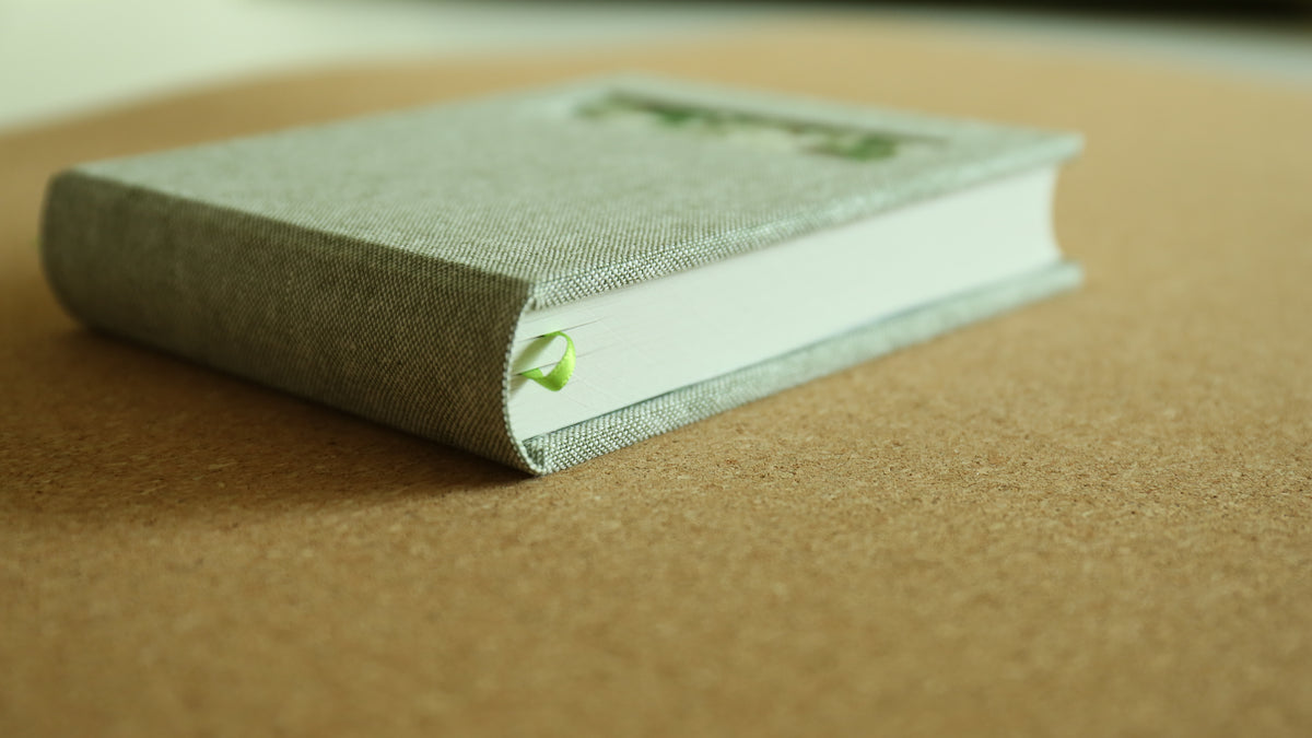 Handmade A6 Rounded-Spine Sketchbook (Green)