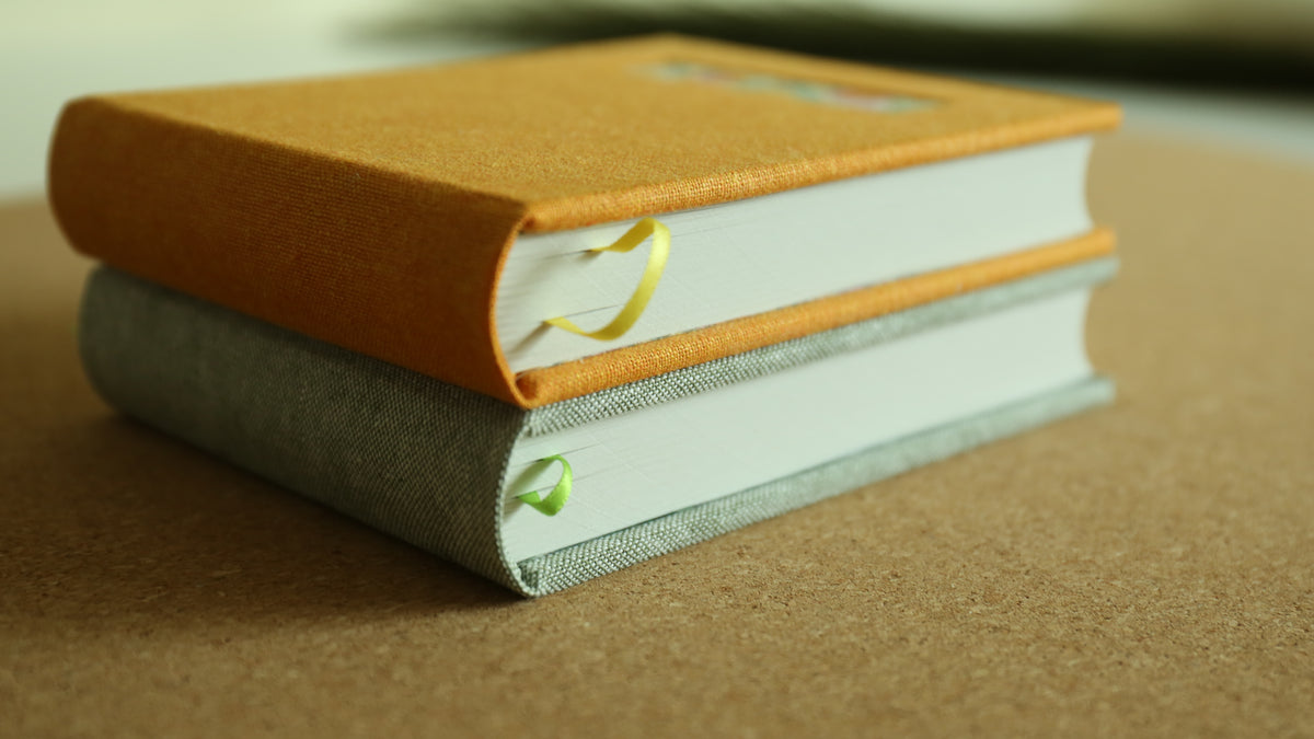 Handmade A6 Rounded-Spine Sketchbook (Green)