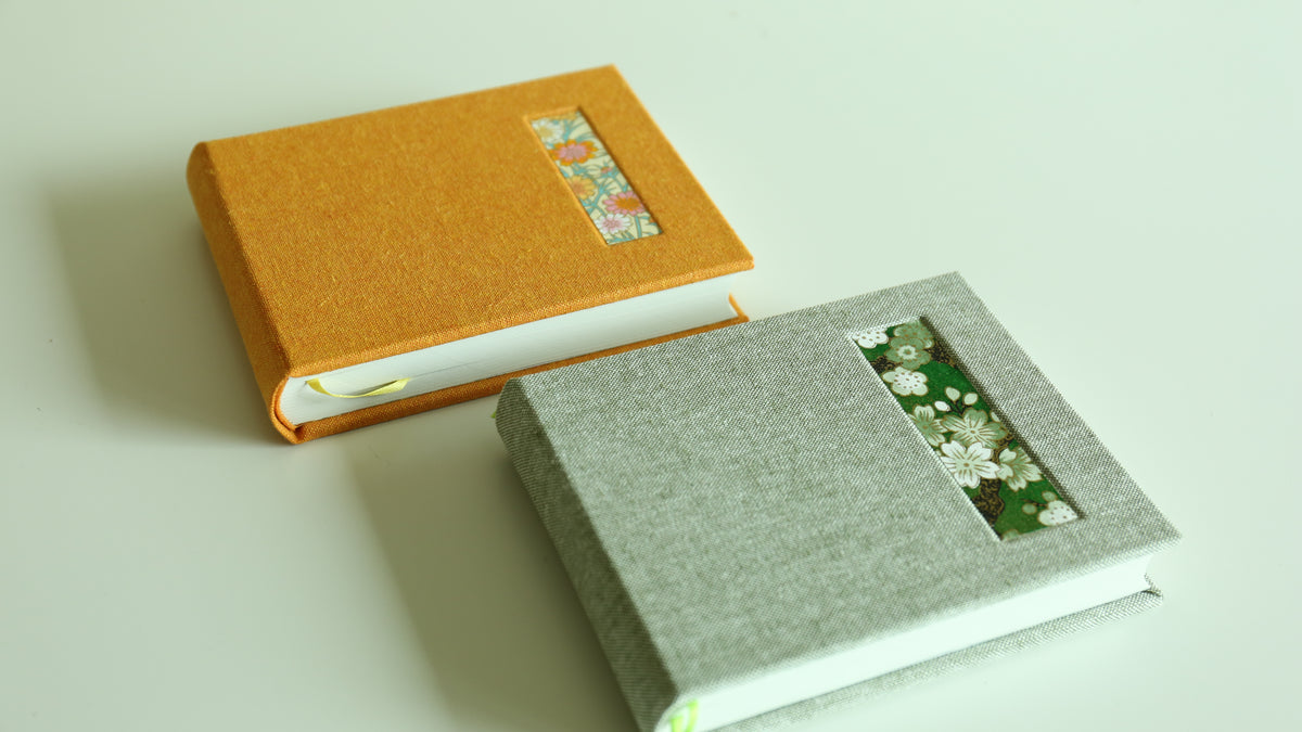 Handmade A6 Rounded-Spine Sketchbook (Green)