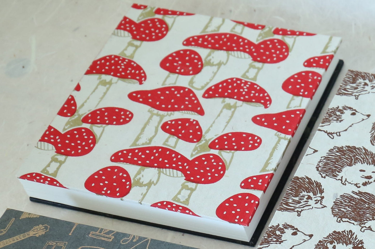 Hardcover Square Sketchbooks (mushroom)