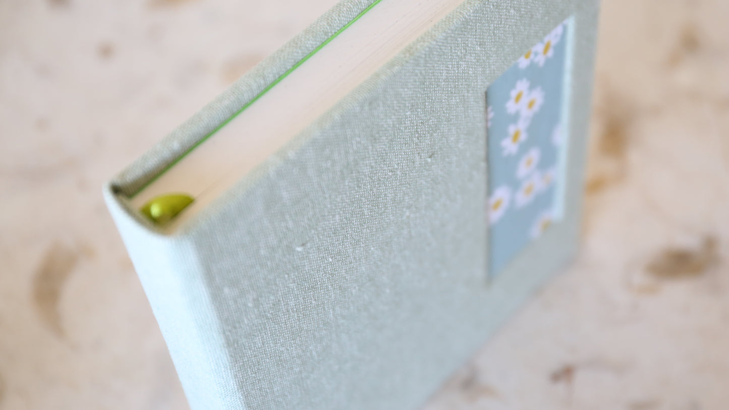 Green Hardcover Square Journal Books