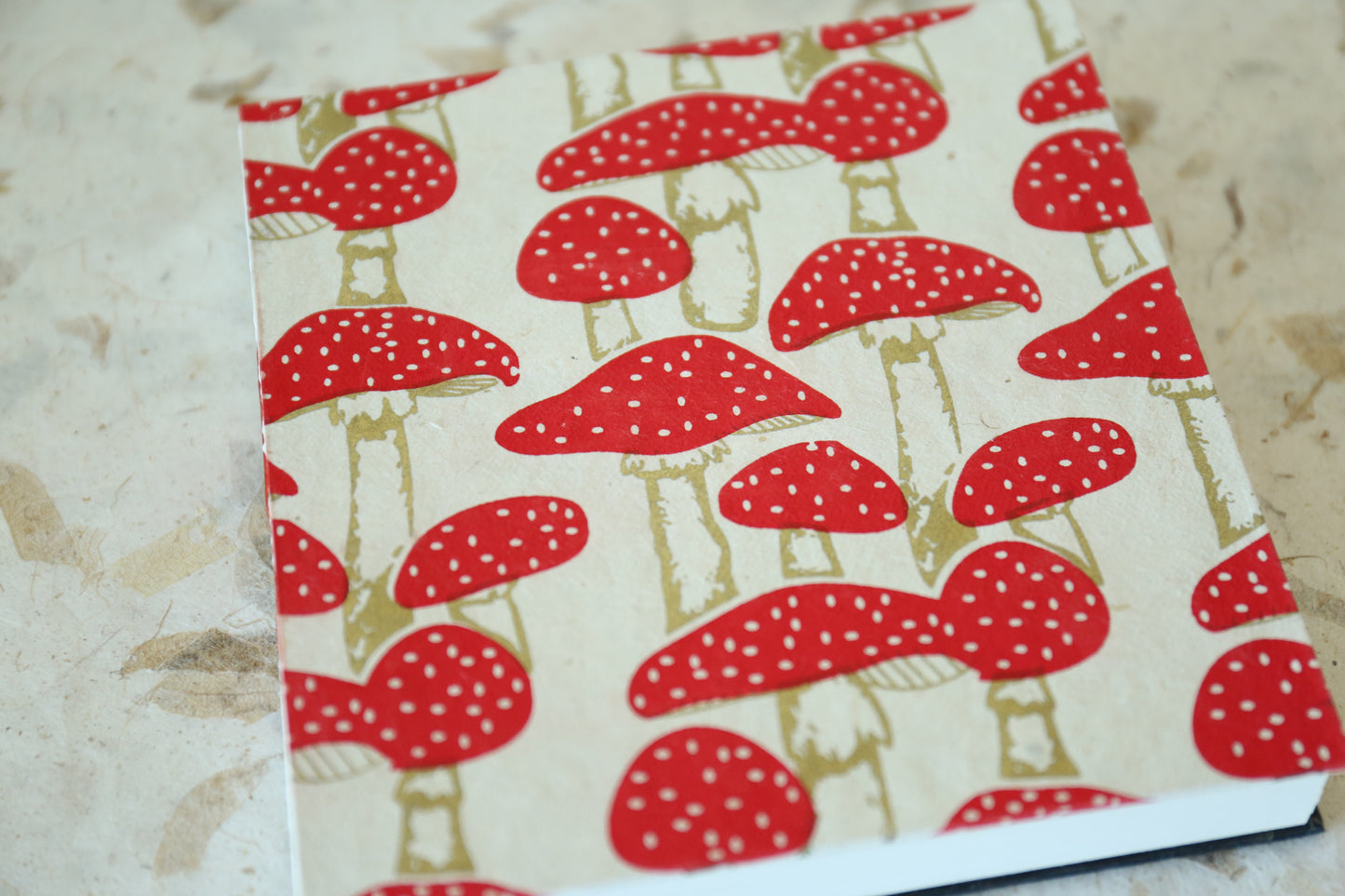 Hardcover Square Sketchbooks (mushroom)