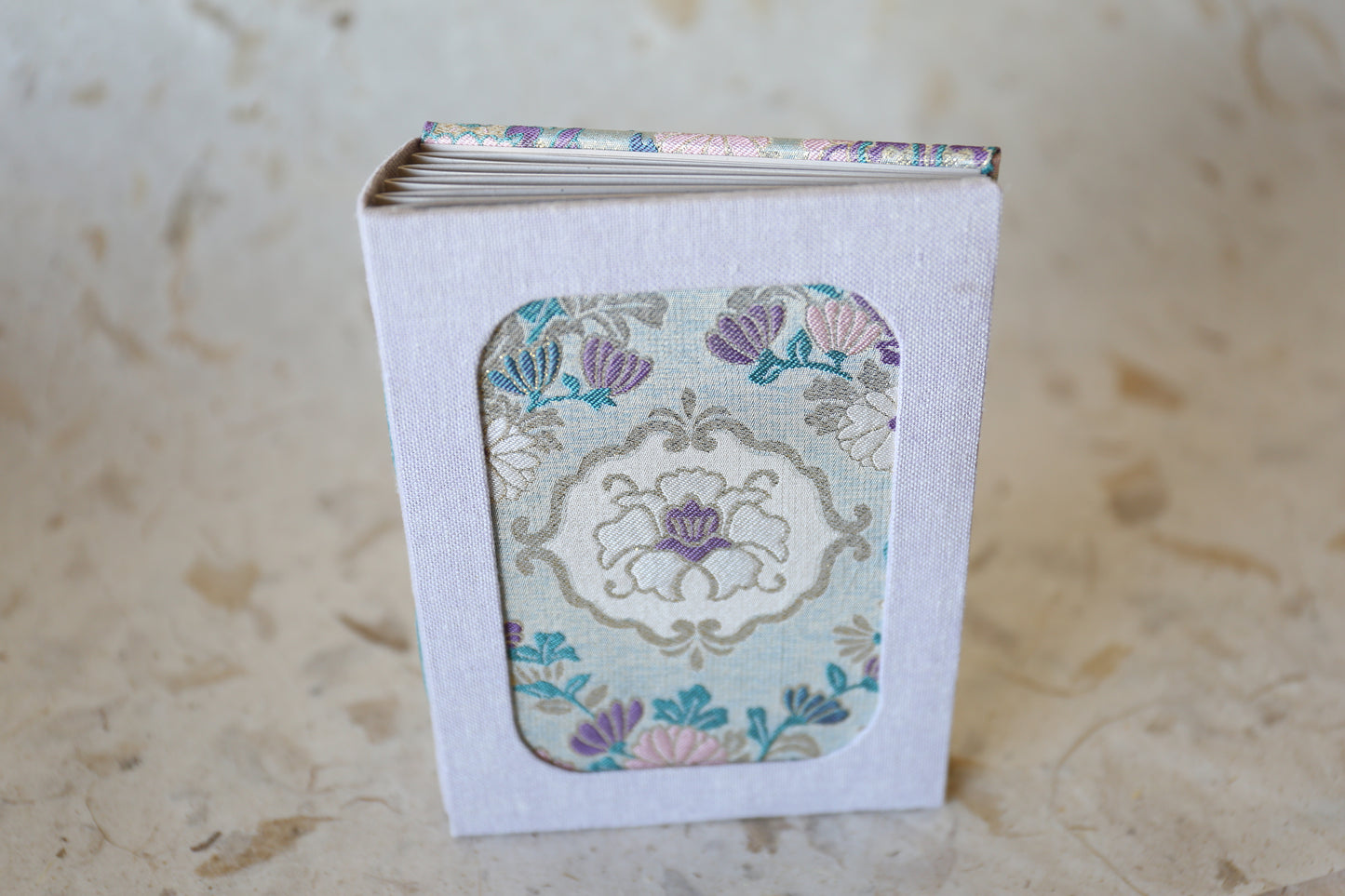 Song Brocade photo album (patterned brocade)