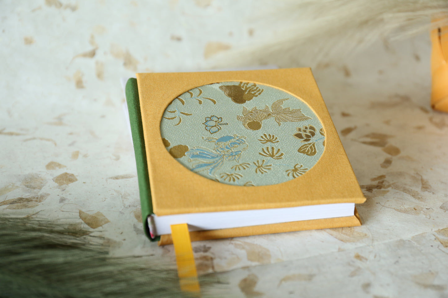 Song Brocade Square Journal Books (Golden Fish)