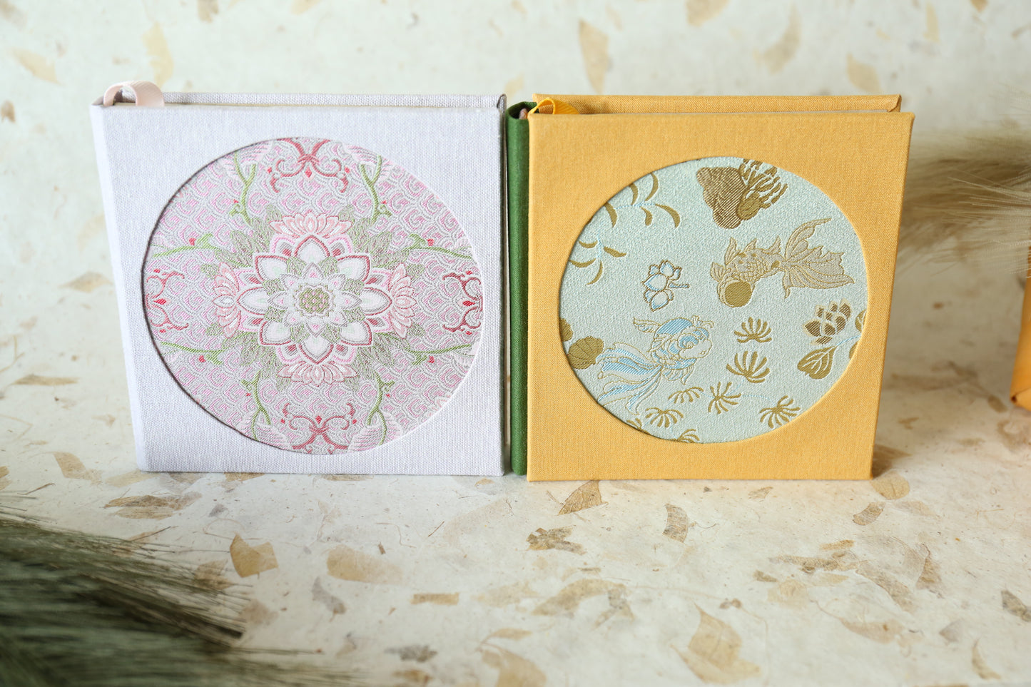 Song Brocade Square Journal Books (Golden Fish)