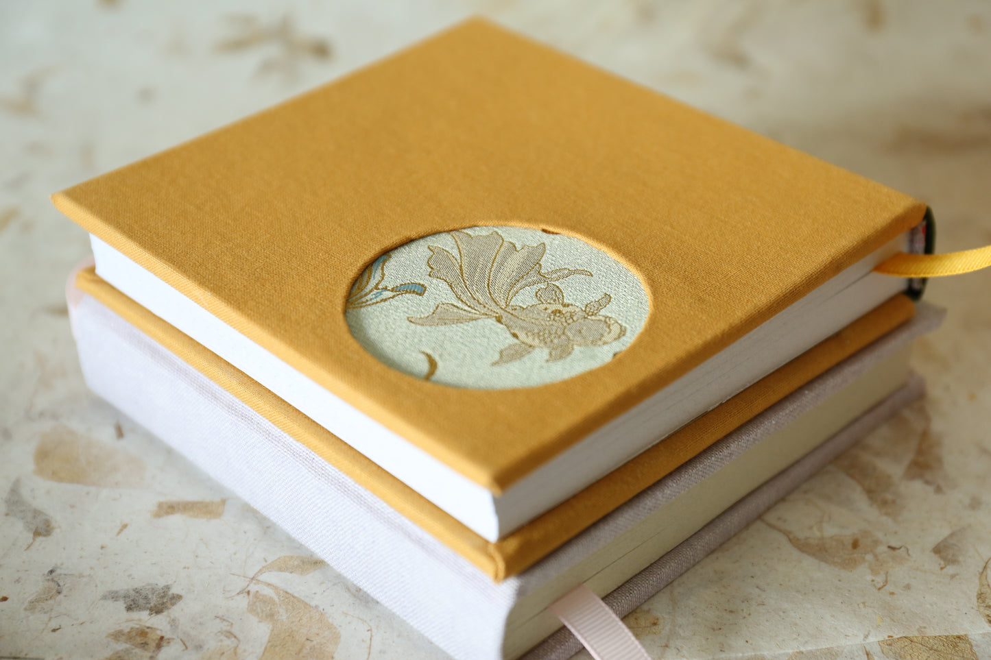 Song Brocade Square Journal Books (Golden Fish)