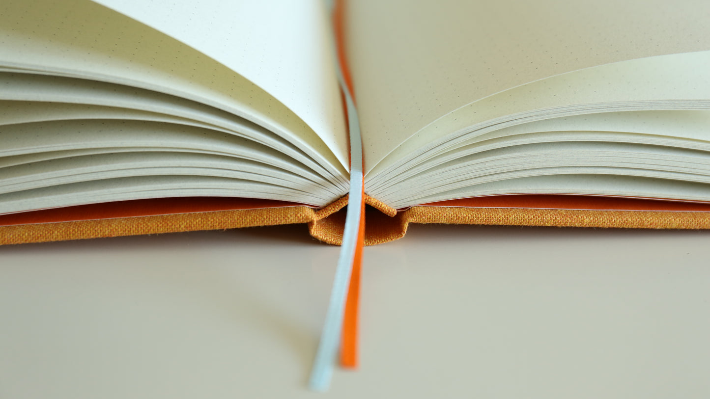 Rounded Spine Dot Grid Journal（Jade Rabbit）