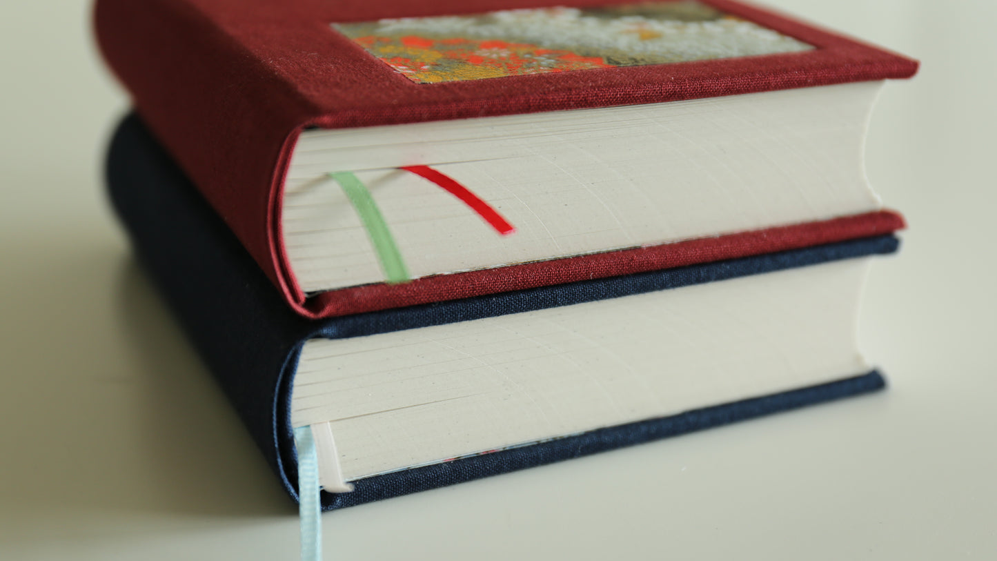 Red Rounded Spine Journal
