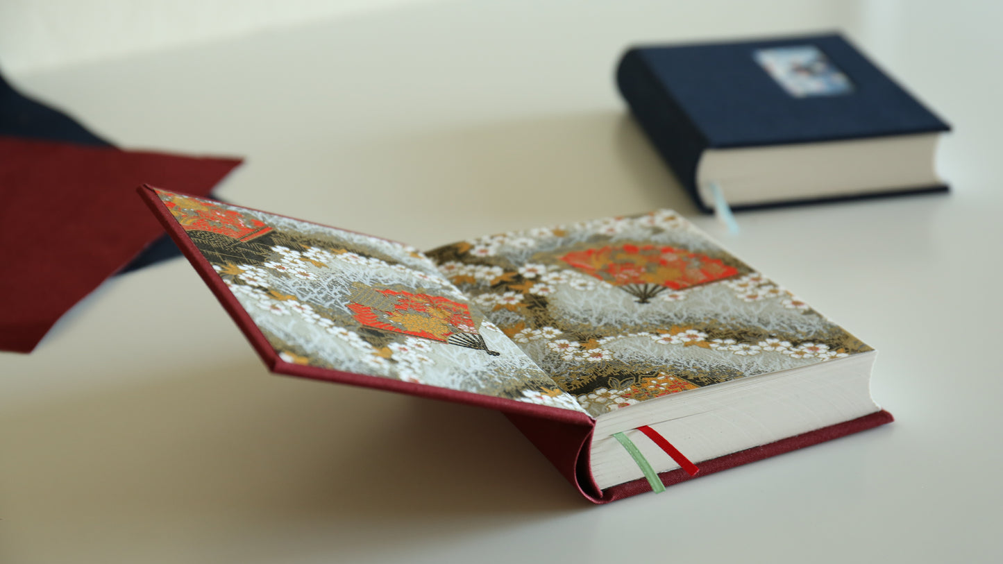Red Rounded Spine Journal