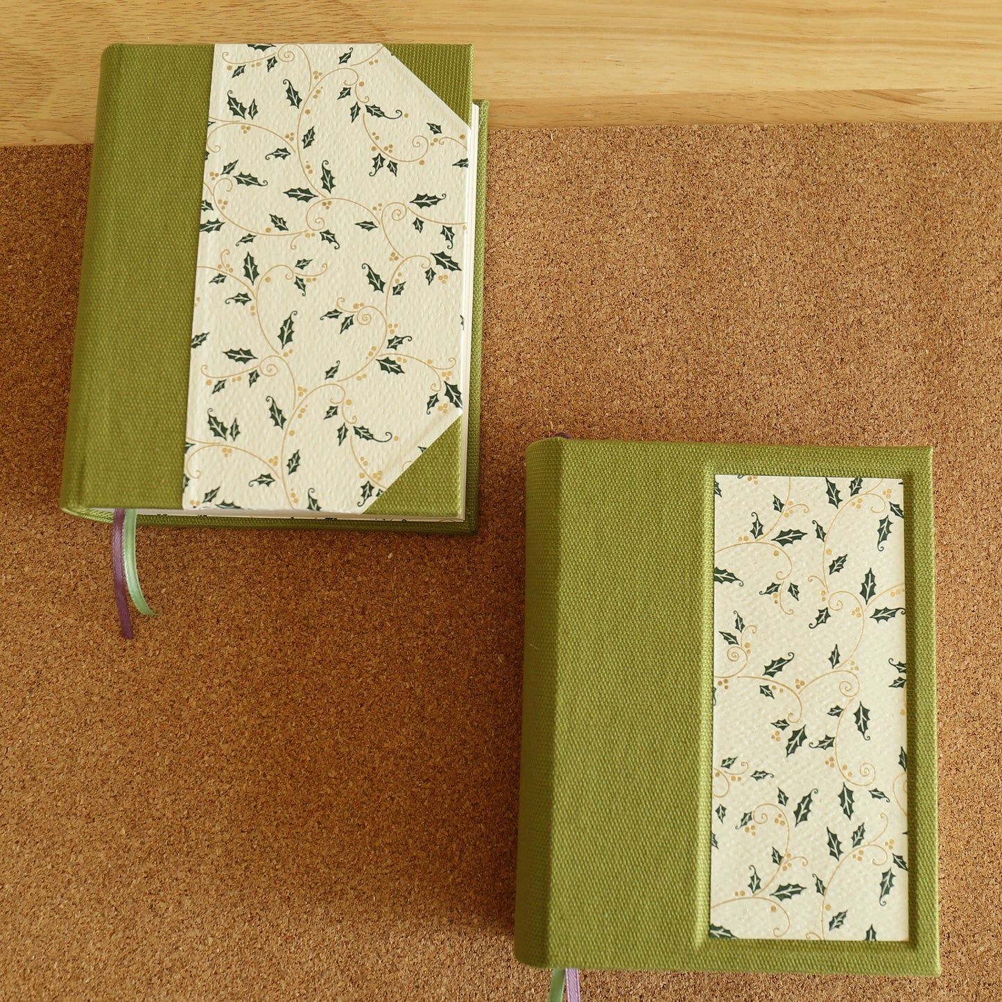 Green Series Round-Spine Journal (corner)