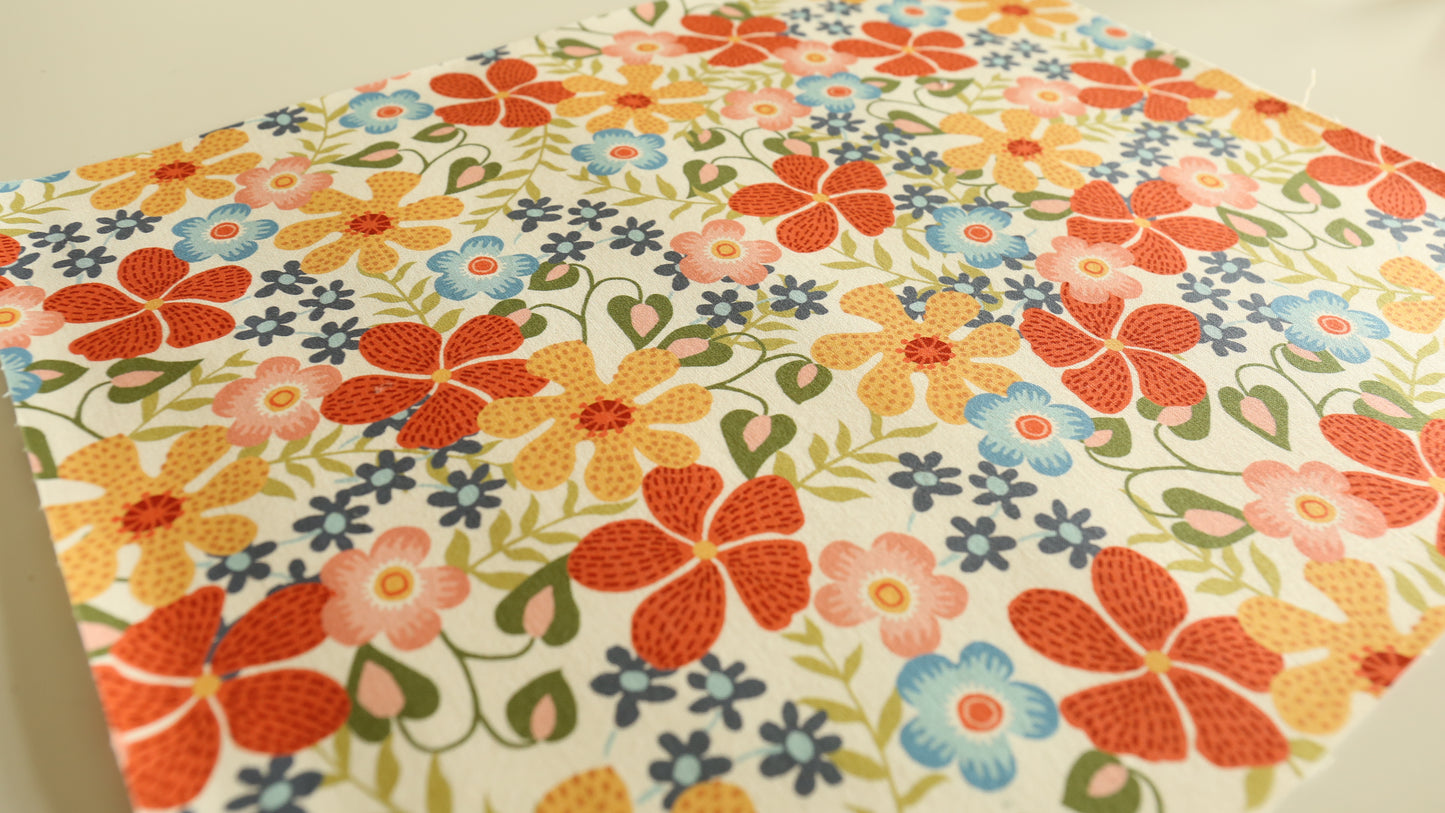 Bookbinding Cloth (Flower T1)