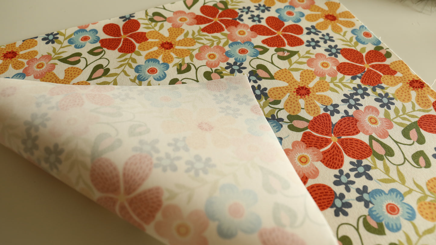 Bookbinding Cloth (Flower T1)
