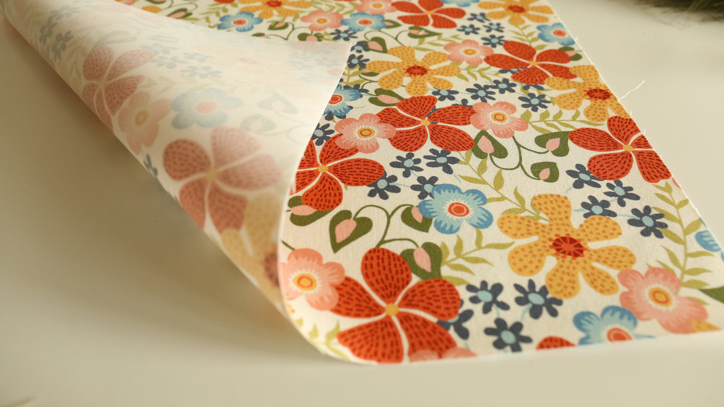 Bookbinding Cloth (Flower T1)