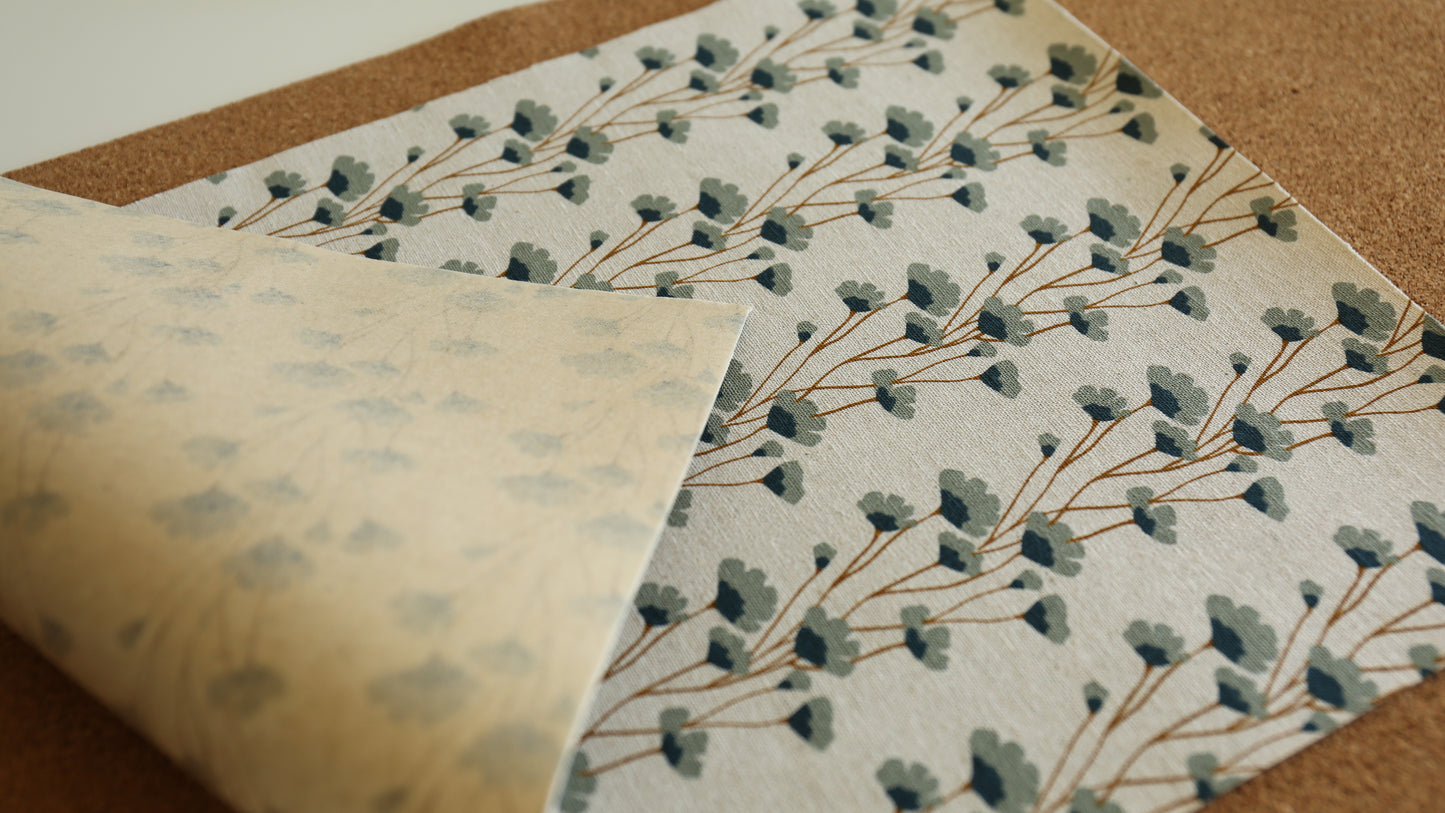 Bookbinding Cloth (FLOWER CHAINS)