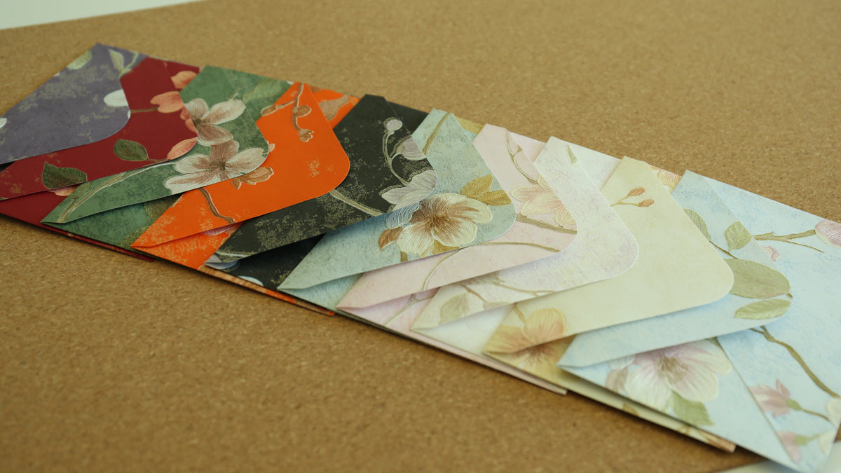 Floral Embossed Envelope 🌸 📮