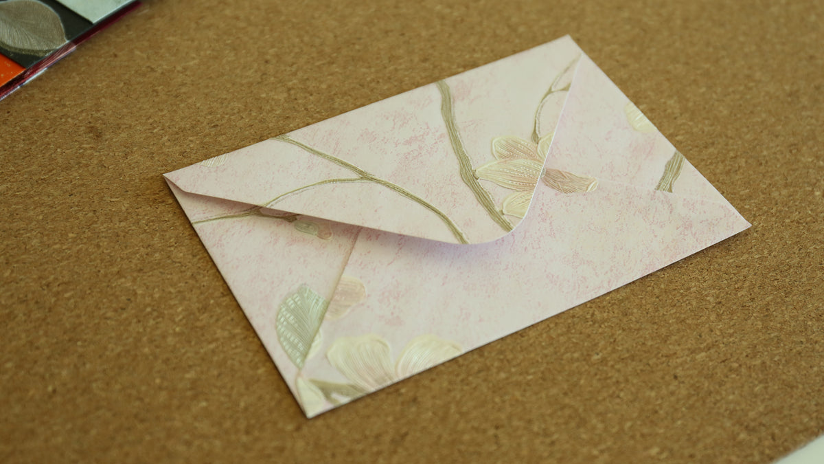 Floral Embossed Envelope 🌸 📮