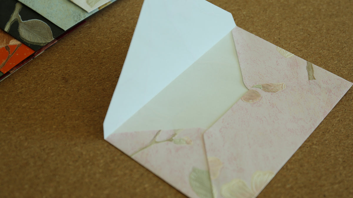 Floral Embossed Envelope 🌸 📮