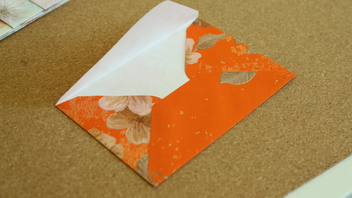 Floral Embossed Envelope 🌸 📮