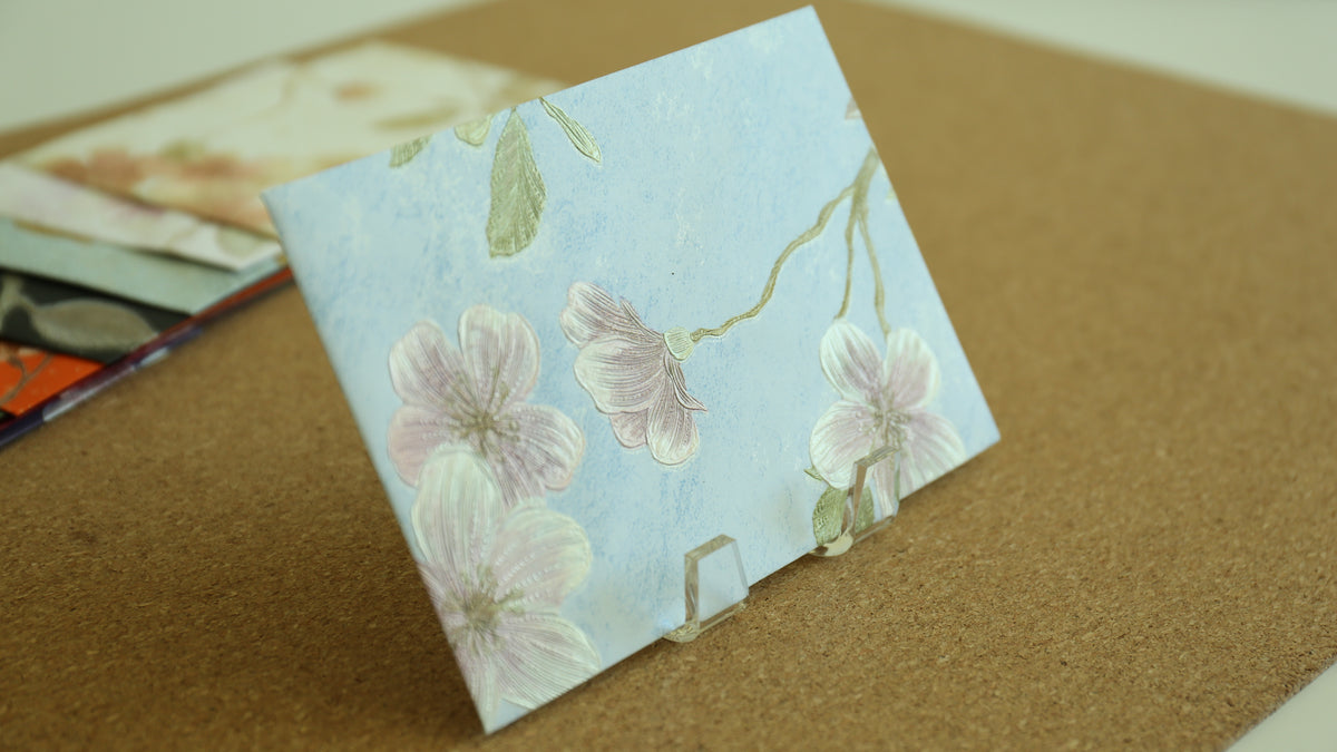 Floral Embossed Envelope 🌸 📮
