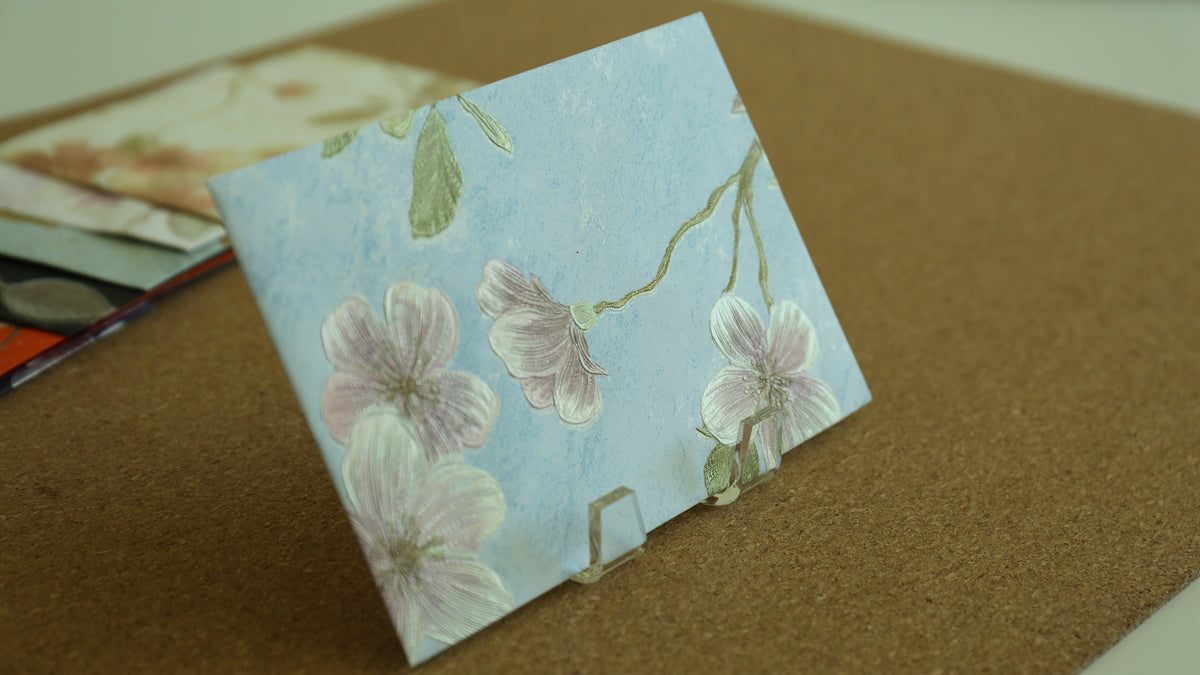 Floral Embossed Envelope 🌸 📮