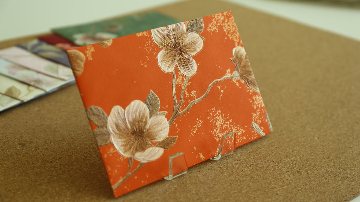 Floral Embossed Envelope 🌸 📮