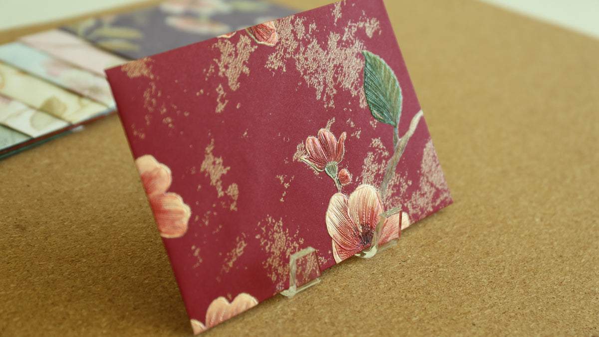 Floral Embossed Envelope 🌸 📮