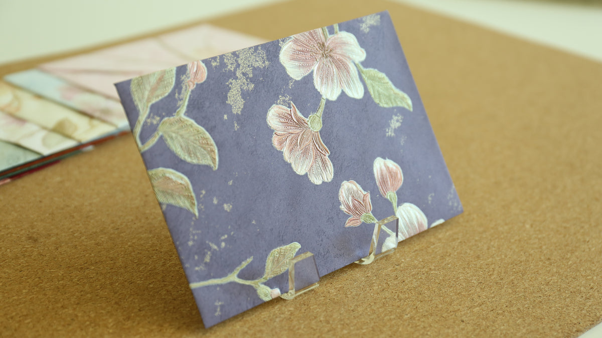 Floral Embossed Envelope 🌸 📮