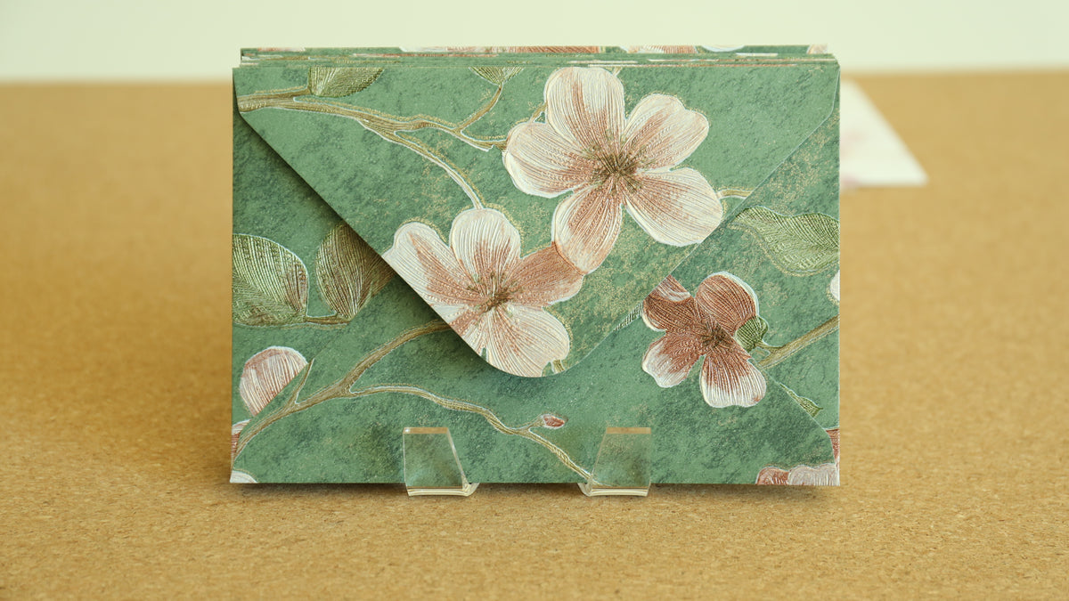 Floral Embossed Envelope 🌸 📮